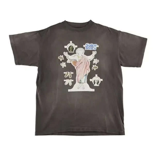 Black Saint Michael x Denim Tears Saint Tears Tee