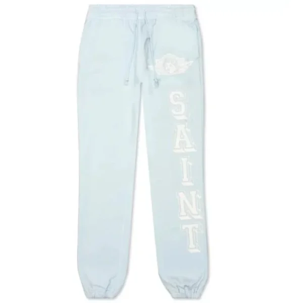 Blue Saint Michael Angel Sweatpants