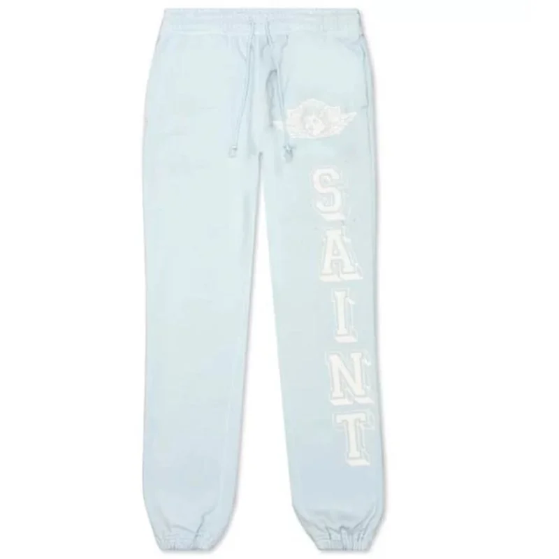Blue Saint Michael Angel Sweatpants