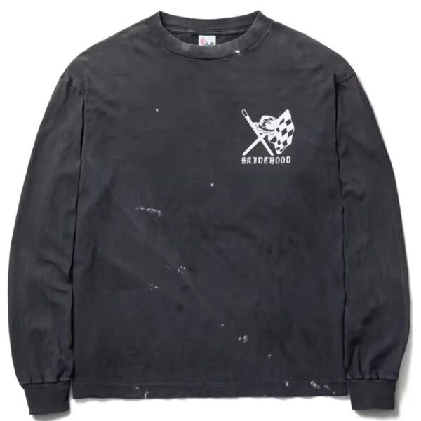 Gray Saint Mxxxxxx x NEIGHBORHOOD Speed Kills Long Sleeves Tee
