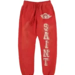 Red Saint Angel of Death Sweatpants