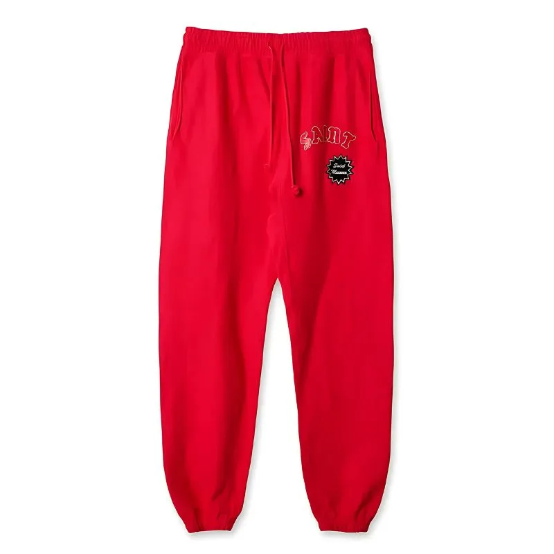 Red Saint Arch Sweatpants