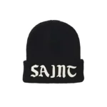 Saint Knit Black Caps