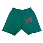 Saint Green Red Shorts