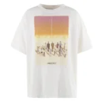 White Orange Geeks Tee Saint Michael