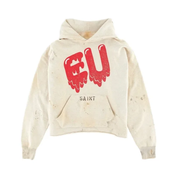 Beige Saint Michael x Hoodie