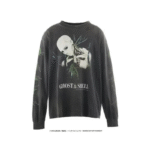 Black GHOST IN THE SHELL Long Sleeve T-shirt