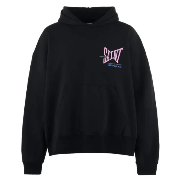 Black SAINT Mxxxxxx Ribon Saint Hoodie