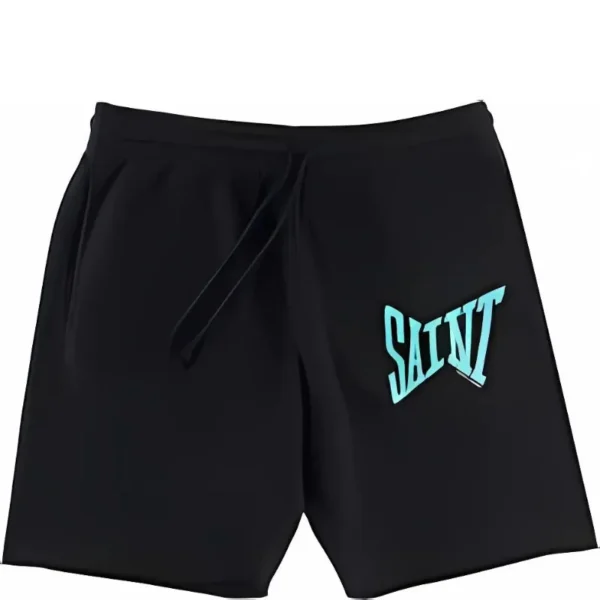 Saint Black Blue Shorts