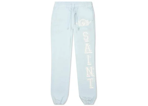 Blue Saint Michael Angel Sweatpants