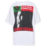 White Saint Michael x Denim Tears Lives Crew T-shirt