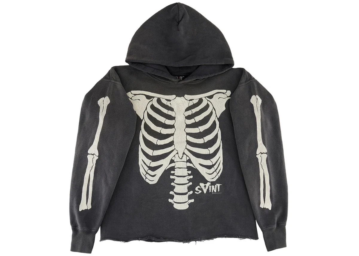 Black Saint Mxxxxxx Bone VL Hoodie - Image 1